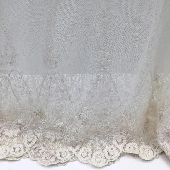Castro Ornate Ecru Lace Infant's Christening Gown 2/M Baptism Baby's Photoshoot - Picture 12 of 14